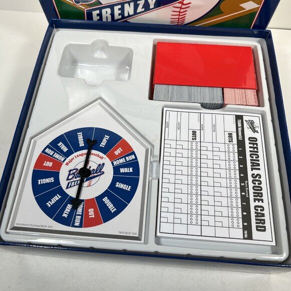 BASEBALL FRENZY,  Major League Baseball Trivia Board Game Complete Game 2004 - Picture 5 of 6